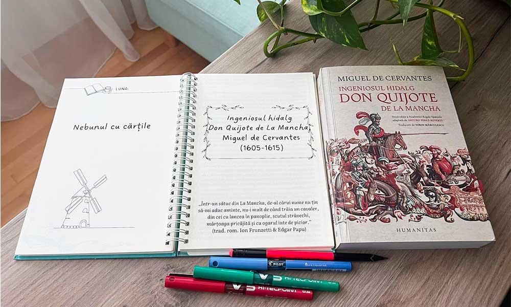 „Don Quijote de la Mancha” de Miguel de Cervantes: Nebunul cu cărțile